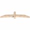 Ekena Millwork Bellingham Smooth Timber Gable Bracket, Douglas Fir, 84"W x 21"H x 5 1/2"D x 5 1/2"F, 6/12 Pitch GBW084X21X0606BEL00SDF - alternate 4
